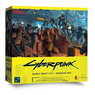 ADC Blackfire CYBERPUNK 2077: Gangy Night City - Desková hra