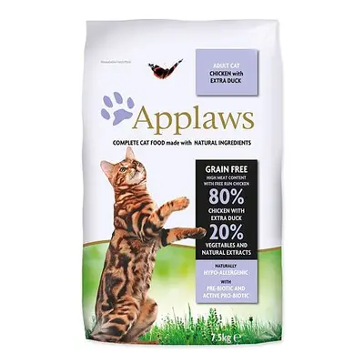 APPLAWS Dry Cat Chicken with Duck 7,5 kg