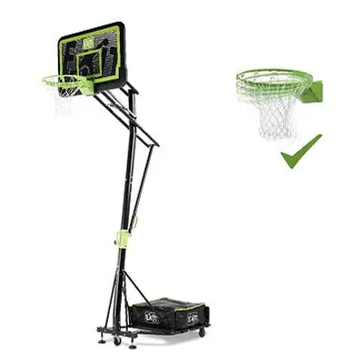 EXIT Galaxy Portabe Basket (with Dunk rim) (black polypropylene)