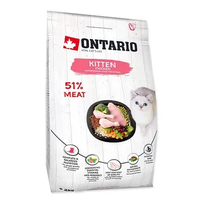 ONTARIO Kitten Chicken 2 kg