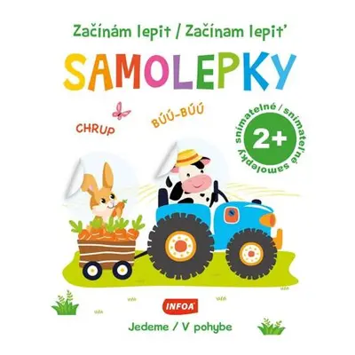 Začínám lepit samolepky - Jedeme / Začínam lepiť samolepky - V pohybe