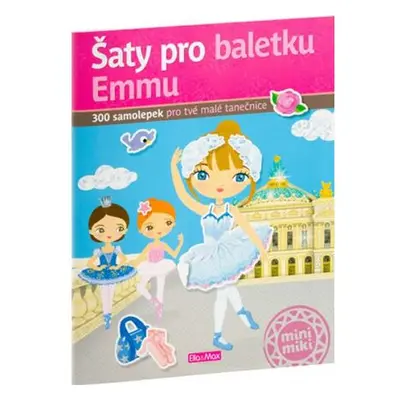 Šaty pro baletku Emmu - kniha samolepek