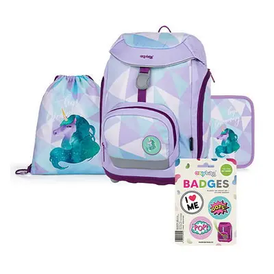 Oxybag Set 4dílný OXY Sherpy Unicorn