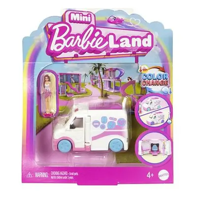 Mattel Barbie MINI BARBIELAND DOPRAVNÍ PROSTŘEDKY - KLINIKA NA KOLECH