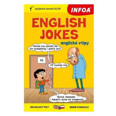 Anglické vtipy / English Jokes - Zrcadlová četba (A2-B1)