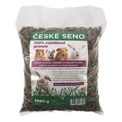 Seno české vojtěškové granule 2kg