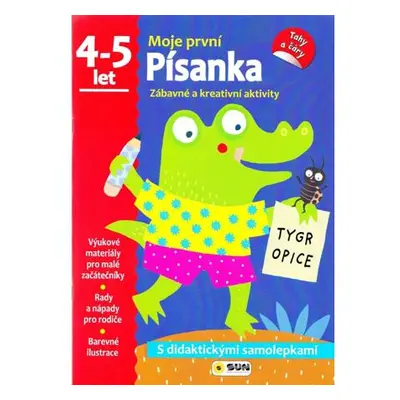 Písanka - 4-5 roky - samolepky (Moje první písanka)