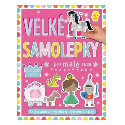 Velké samolepky pro malé ruce Princeznin palác