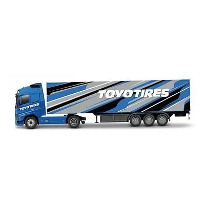 Bburago 1:43 Volvo FH16 Globetrotter 750 XXL / Trailer - Toyo Tires