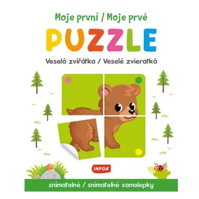 Moje první puzzle - Veselá zvířátka / Moje prvé puzzle - Veselé zvieratká