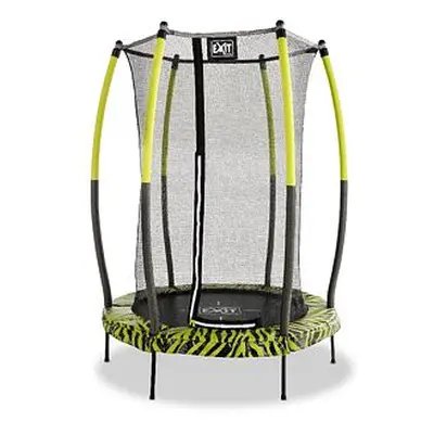 EXIT TOYS Juniorská trampolína EXIT Tiggy s pojistkou ø140cm - černá / zelená