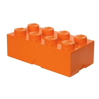 LEGO úložný box 8 - oranžová