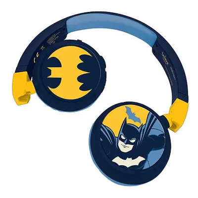 Lexibook Skládací bezdrátová Bluetooth sluchátka Batman