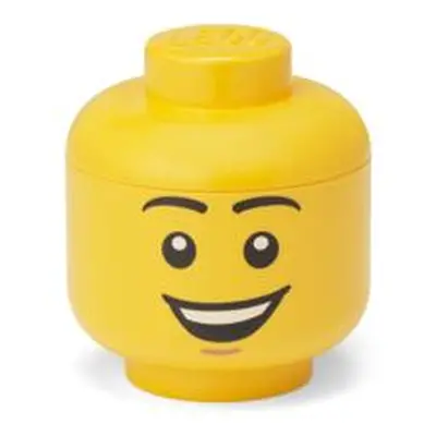 LEGO úložná hlava (mini) - šťastný chlapec