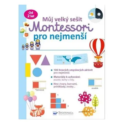 Můj velký sešit Montessori pro nejmenší