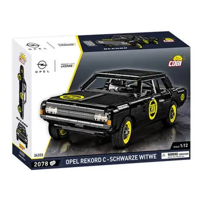 Cobi 24333 Opel Rekord C Schwarze Witwe v měřítku 1:12