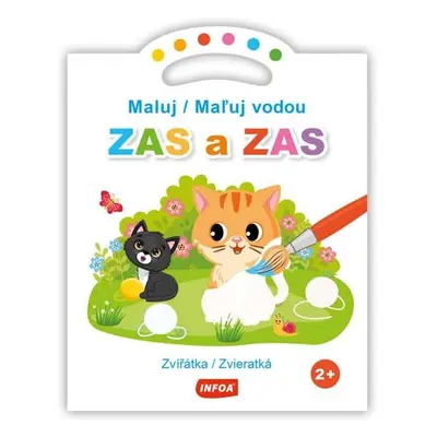 Maluj / Maľuj vodou ZAS a ZAS Zvířátka / Zvieratká