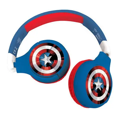 Lexibook Skládací sluchátka Avengers Bluetooth