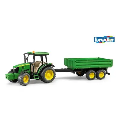 Bruder Traktor JOHN DEERE 5115M + sklápěcí vůz