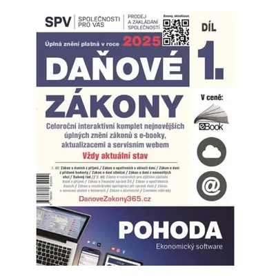 Daňové zákony 2025 (Díl 1.)