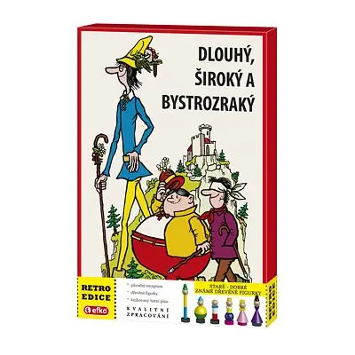 Efko Dlouhý,Široký a Bystrozraký - RETRO