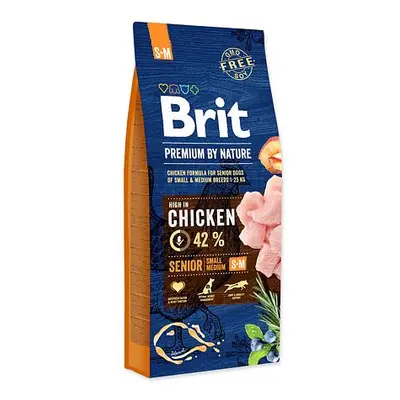 BRIT Premium by Nature Senior S+M 15 kg