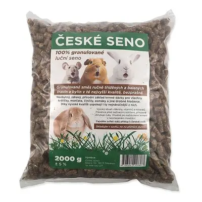 Seno české luční granulované 2kg