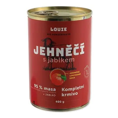 Konzerva LOUIE jehněčí s jablkem 400g