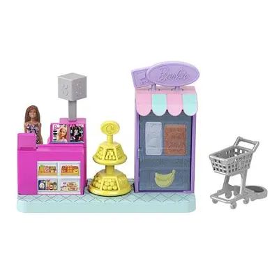 Mattel Barbie MINI BARBIELAND HERNÍ SET - SUPERMARKET