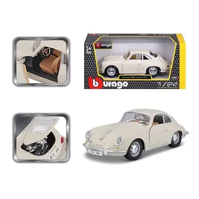 Bburago 1:24 Porsche 356B Coupe (1961) Ivory