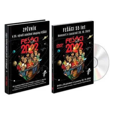 Fešáci 55 let - Zpěvník + DVD