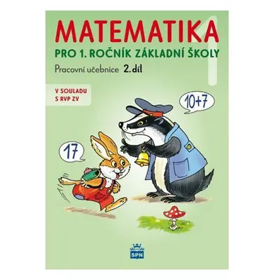 Matematika pro 1 ročník ZŠ 2.díl, pracovní učebnice (2. díl)