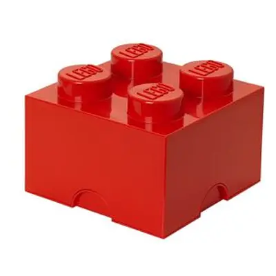 LEGO úložný box 4 - červená