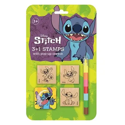 Jiri Models Razítka 3+1 s voskovkou Lilo & Stitch