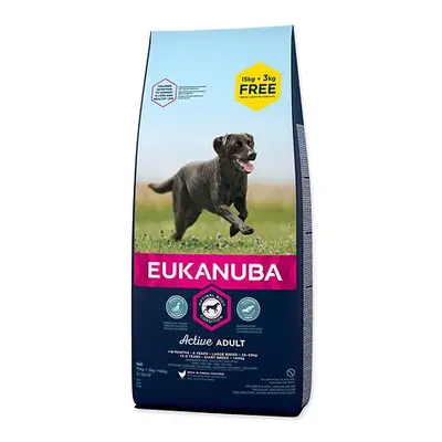 EUKANUBA Adult Large Breed - BONUS 18 kg