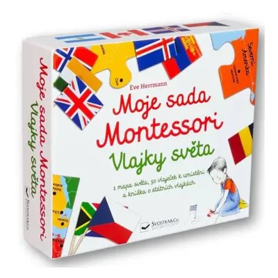 Moje sada Montessori Vlajky světa