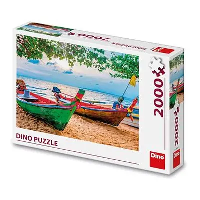 Dino RYBÁŘSKÉ LOĎKY 2000 Puzzle