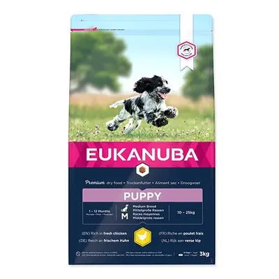 EUKANUBA Puppy Medium Breed 3 kg