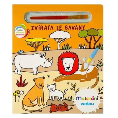 Malování vodou Zvířata ze savany