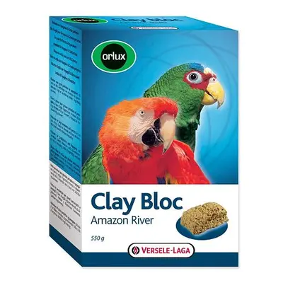 Jílový blok VERSELE-LAGA Clay Bloc Amazon River pro větší papoušky 550 g