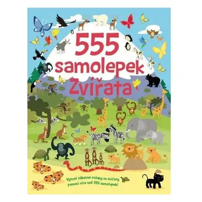 555 samolepek Zvířata