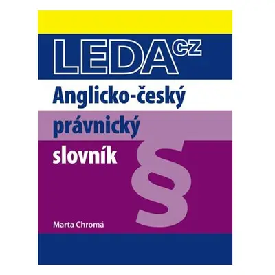 Anglicko-český právnický slovník