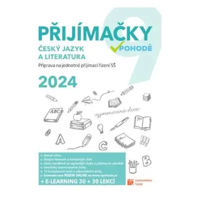 Přijímačky 9 - Český jazyk a literatura + e-learning 2024