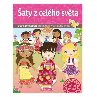 Šaty z celého světa - kniha samolepek