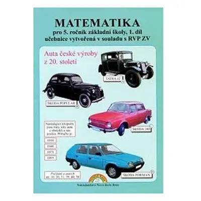 Matematika pro 5.ročník ZŠ, 1. díl - Učebnice