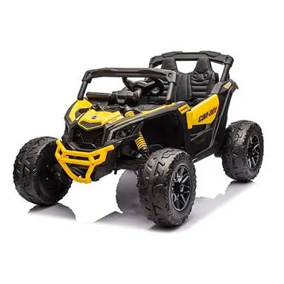 Baby Mix Elektrické autíčko Buggy Hornet žluté