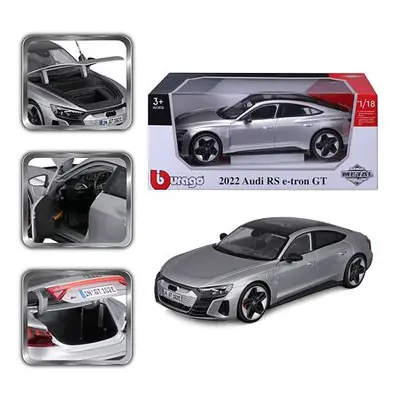 Bburago 1:18 Top Audi RS E-tron GT Silver