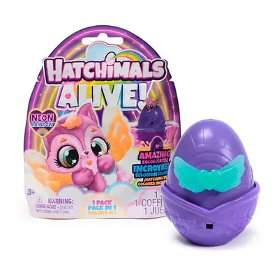 Spin Master Hatchimals Jedno balení neónová duha