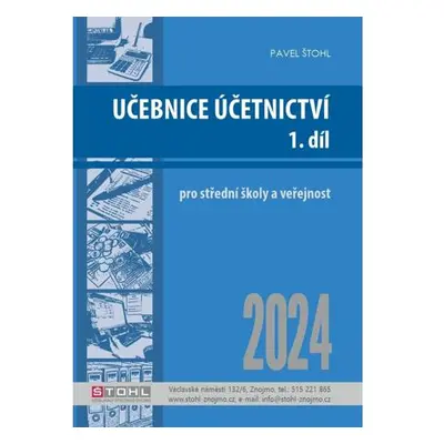 Učebnice Účetnictví I. díl 2024