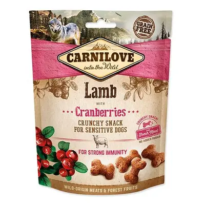 CARNILOVE Dog Crunchy Snack Lamb with Cranberries with fresh meat 200 g